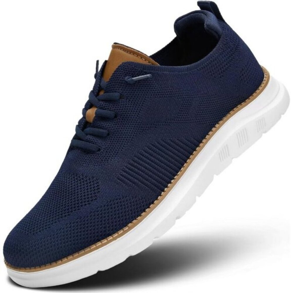 ⚡Men's Z45 Blue Mesh Casual Walking Business Oxfords Work Lightweight Sneakers - Picture 1 of 7
